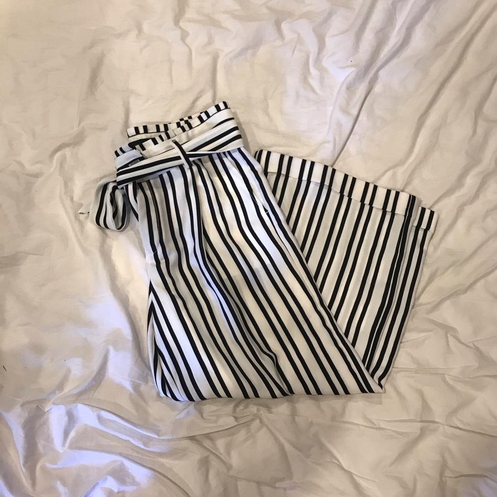 NWT Banana Republic striped pants